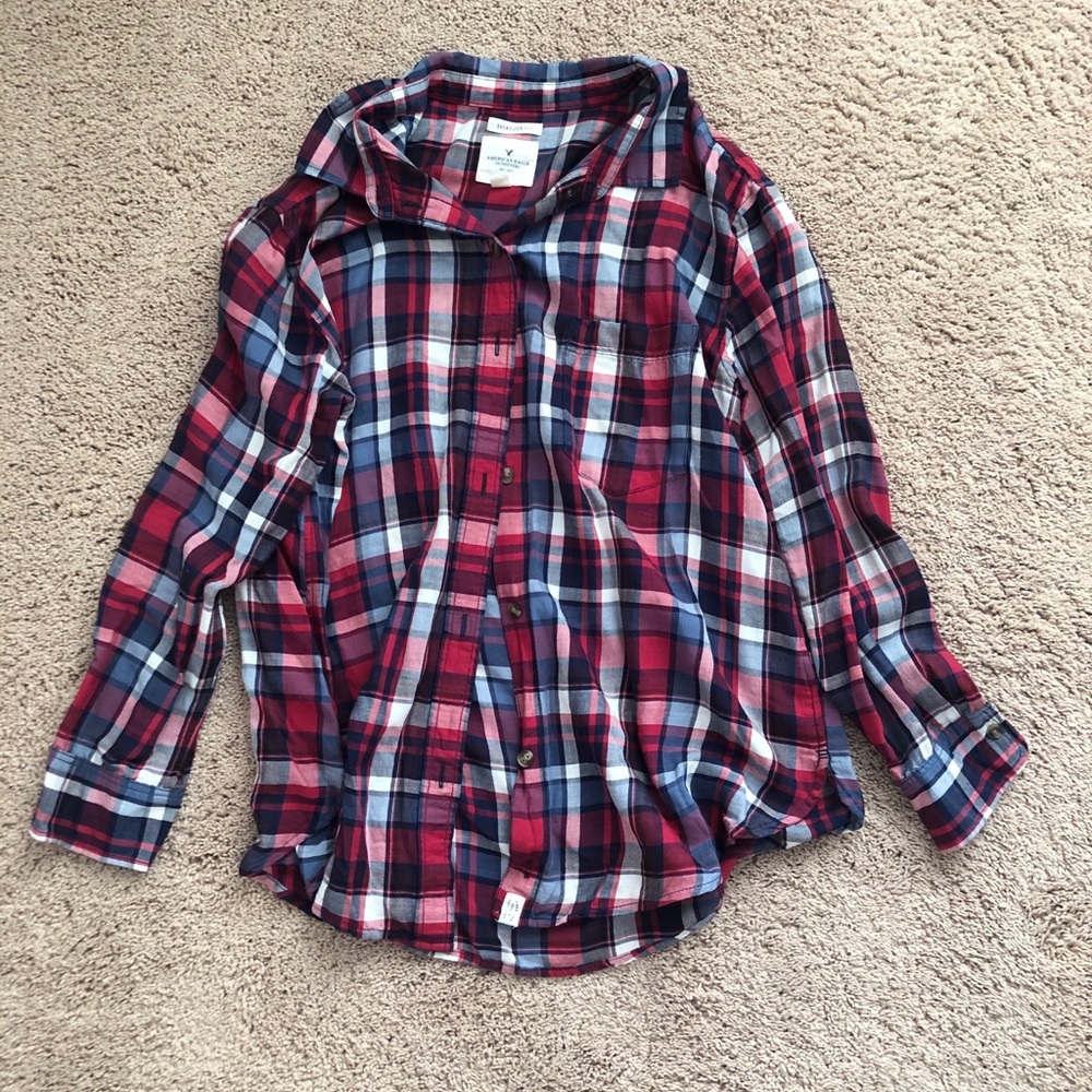 american eagle flannel